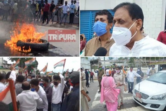 Tripura 12 hrs Strike : Congress President thanked Public for full support on Strike Day amid BJP, BMS's threats Tripura 12 hrs Strike : Congress President thanked Public for full support on Strike Day amid BJP, BMS's threats